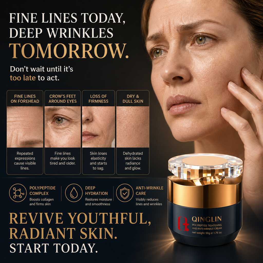 ✨QUINGLIN ORIGINAL, Crème Anti-Âge Raffermissante & Hydratante 🇨🇳🇨🇳